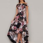 پیراهن مجلسی گلدوزی طلایی